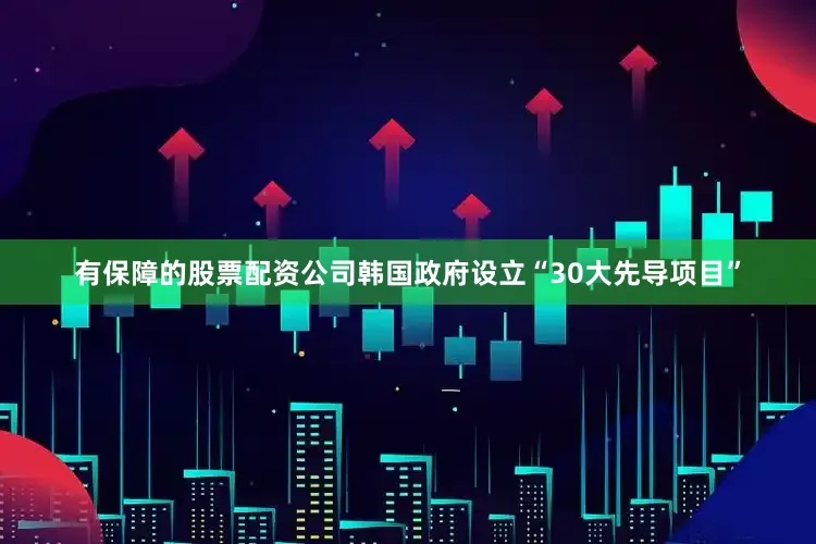 有保障的股票配资公司韩国政府设立“30大先导项目”